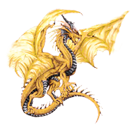 Dragon statuette.