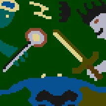 The hero of a sword or magic