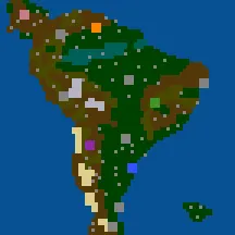 South America by Dim@